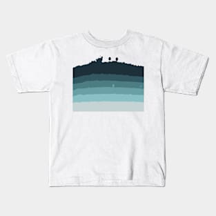 Abstract Water Kids T-Shirt